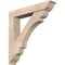 Ekena Millwork Olympic Traditional Smooth Bracket w/ Offset Brace, Douglas Fir, 7 1/2"W x 42"D x 42"H BKT0806X42X42OLY01SDF - alternate 1